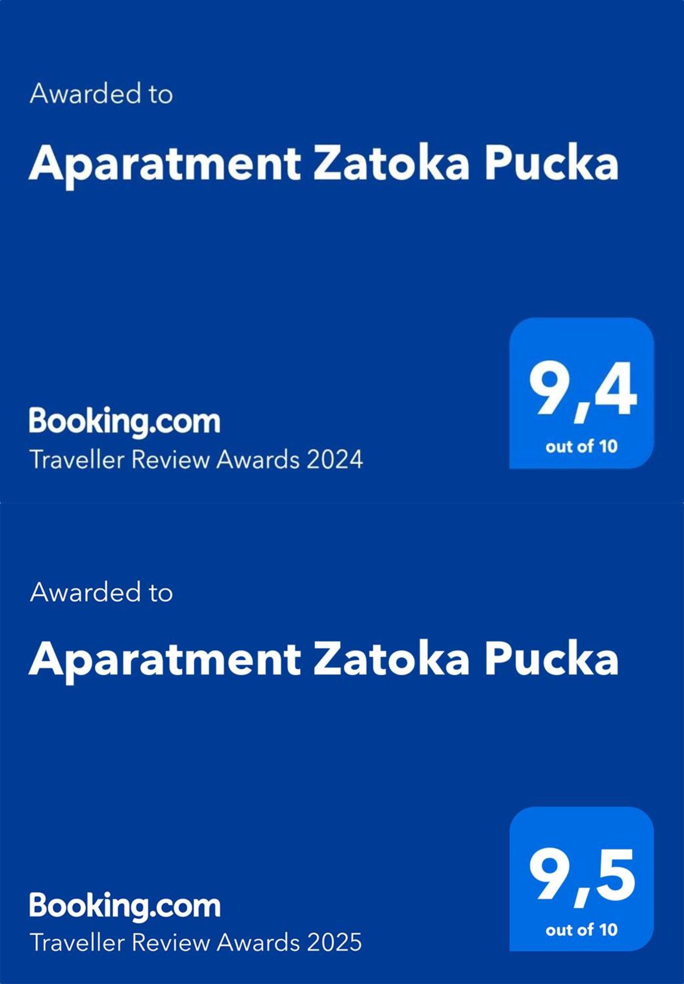 Aparatment Zatoka Pucka Buitenkant foto